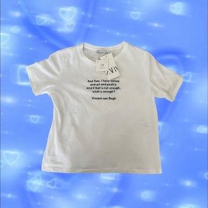 Zara Vincent Van Gogh T-Shirt